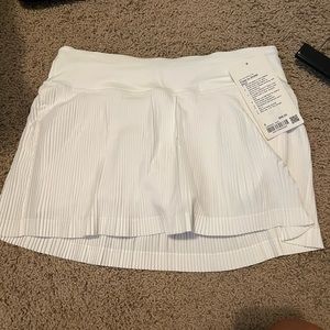 Lululemon pleat to street tennis skirt
